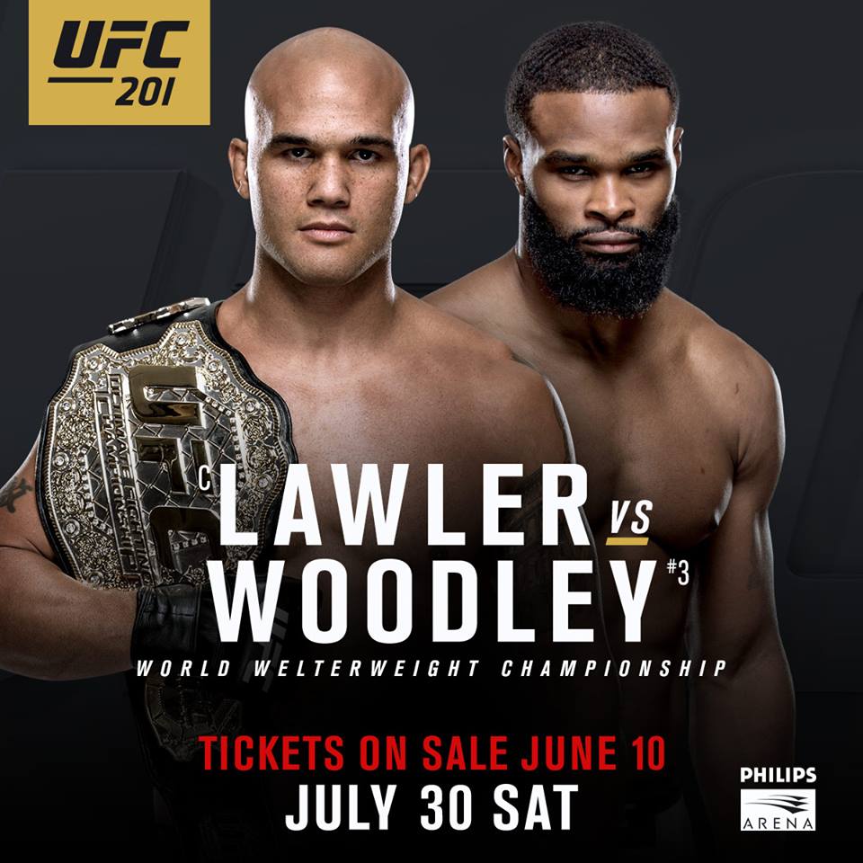 [UFC] 201: Lawler vs. Woodley UFC-201