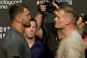Barnett Arlovski staredown