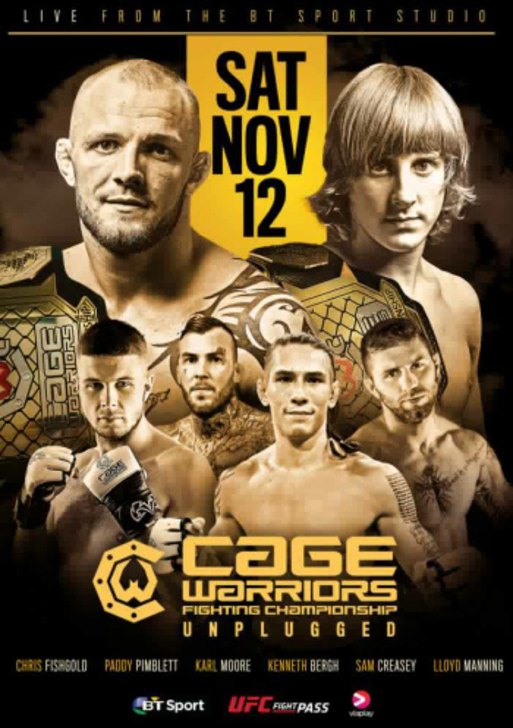 Cage Warriors Unplugged Opening Betting Odds