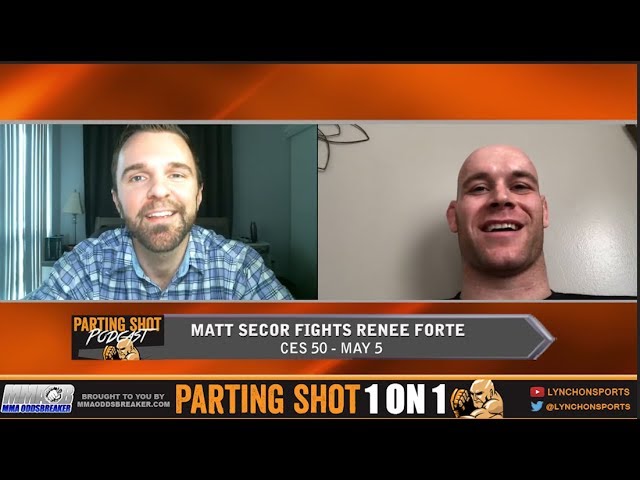 Matt Secor talks CES MMA debut May 5, TUF 16 Experience & UFC Utica ...