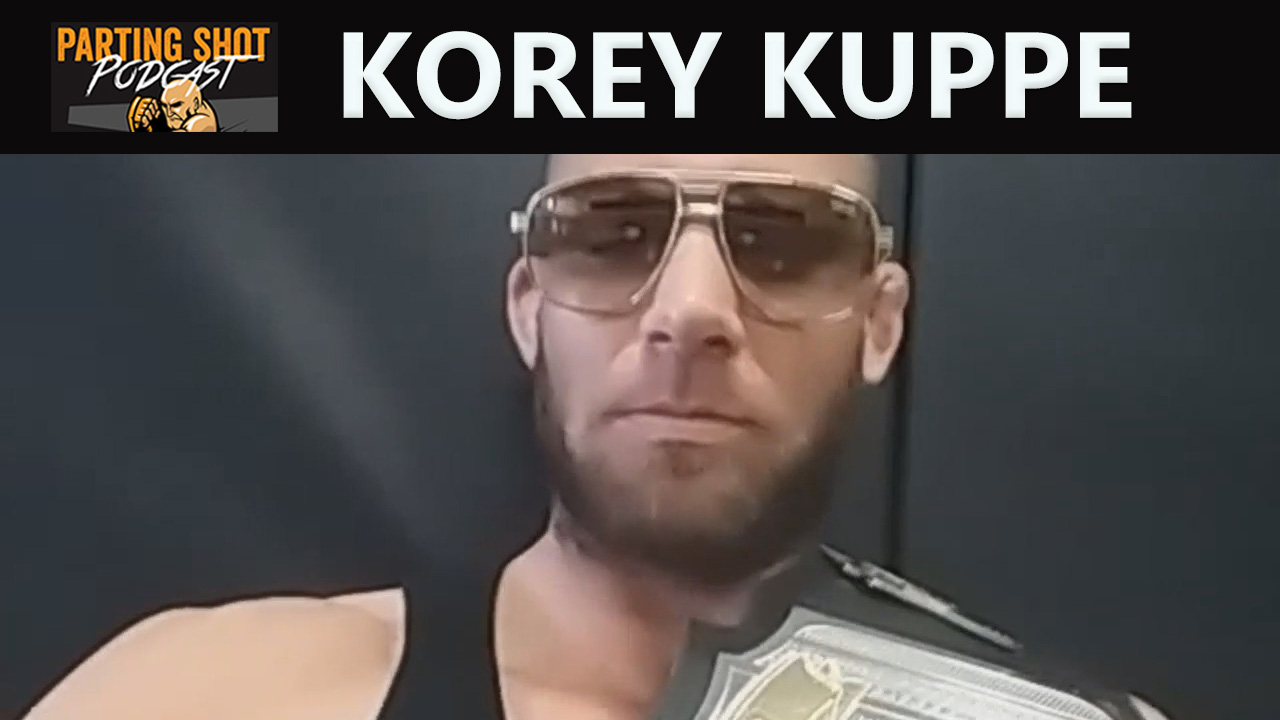 Erick Lozano, james lynch, Korey Kuppe, Korey Kuppe vs. Erick Lozano, Lights Out Championship 3, the parting shot, the parting shot podcast