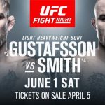 UFC Fight Night 153, UFC Stockholm, Alexander Gustafsson, Anthony Smith, UFC Fight Night 153 Preview, UFC Stockholm Preview
