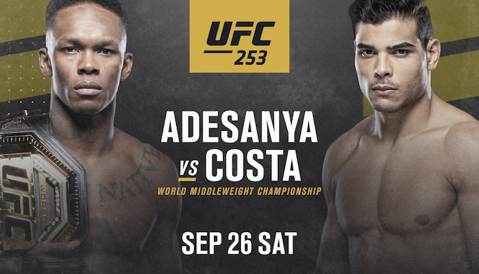 UFC 253 Betting Breakdown: Israel Adesanya vs. Paulo Costa ...